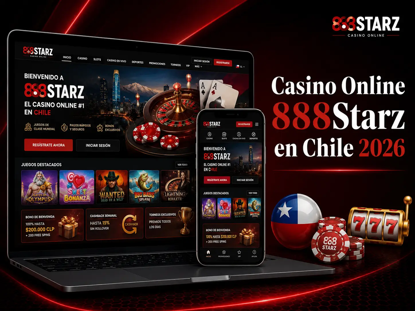 Casino Online 888Starz en Chile 2026