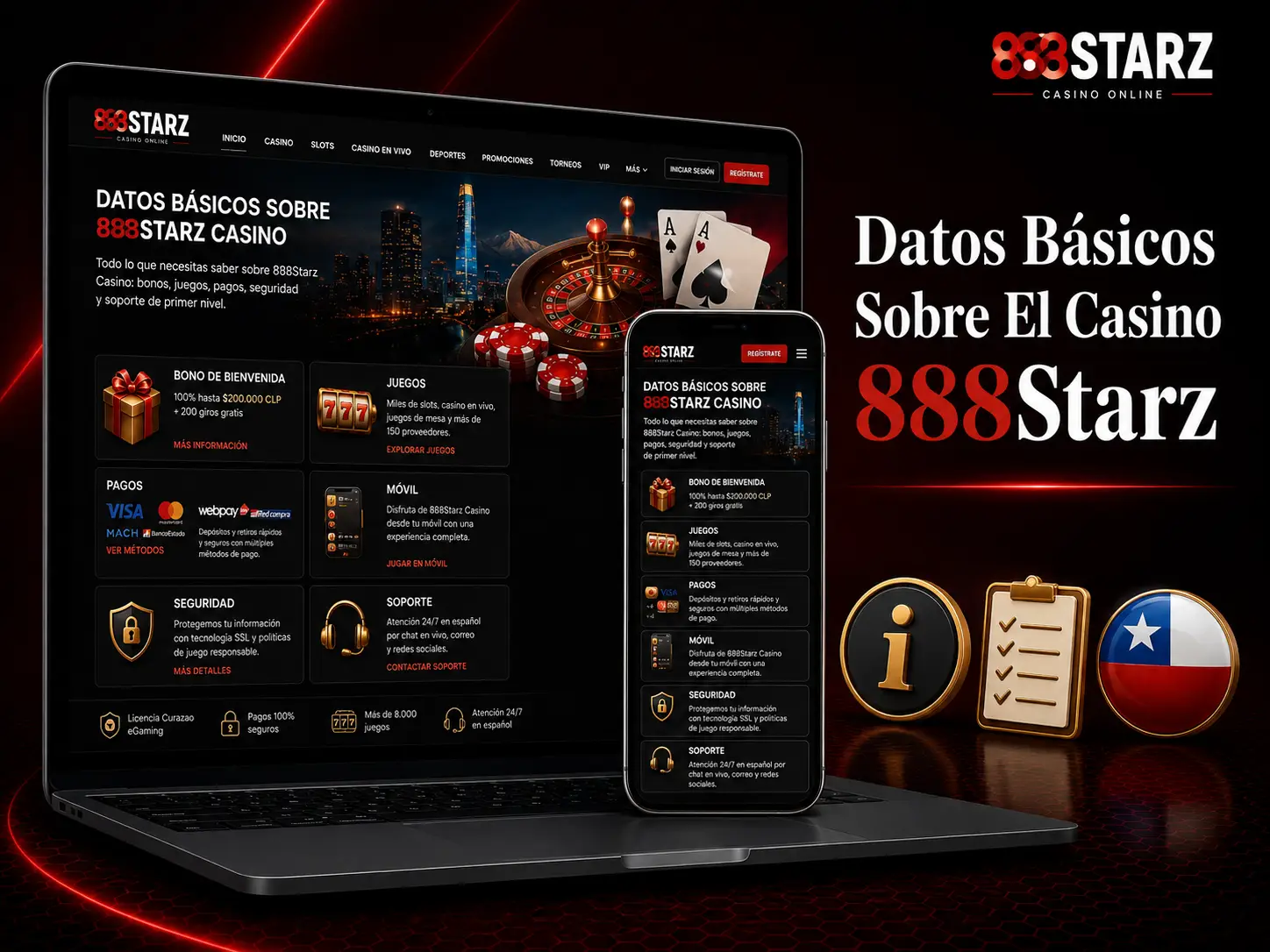 Datos Básicos Sobre El Casino 888Starz